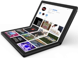 world's first folable pc from lenovo