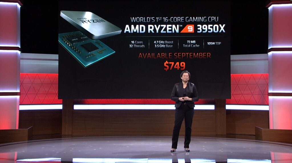 AMD Ryzen 9 3950X CPU 