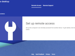 google chrome remote desktop web app