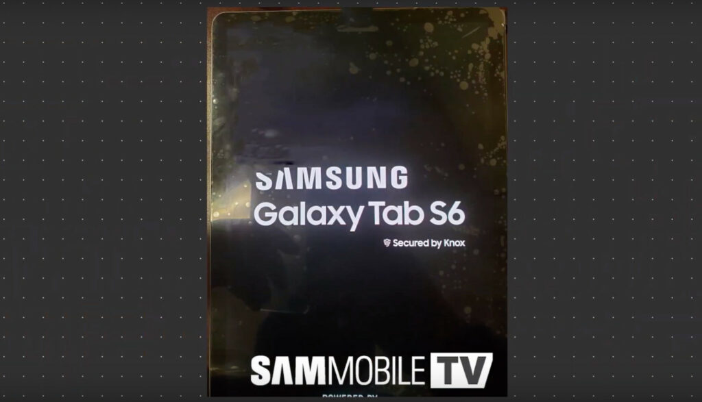 samsung galaxy tab s6 leaked