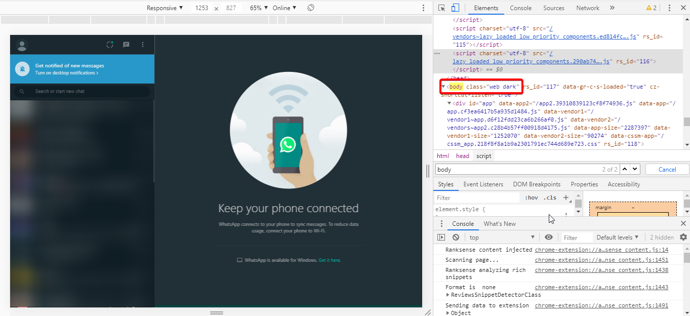 WhatsApp Web Dark Mode: How to Enable It on Chrome And Firefox