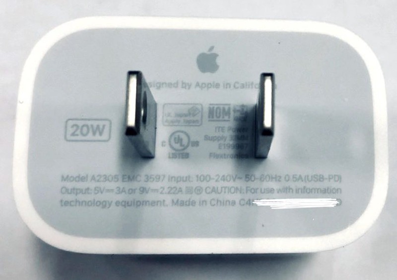 apple 20w charger