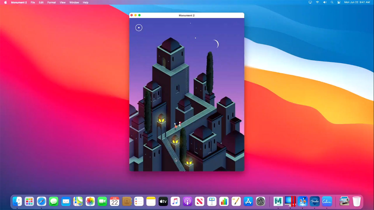 iphone app running in mac