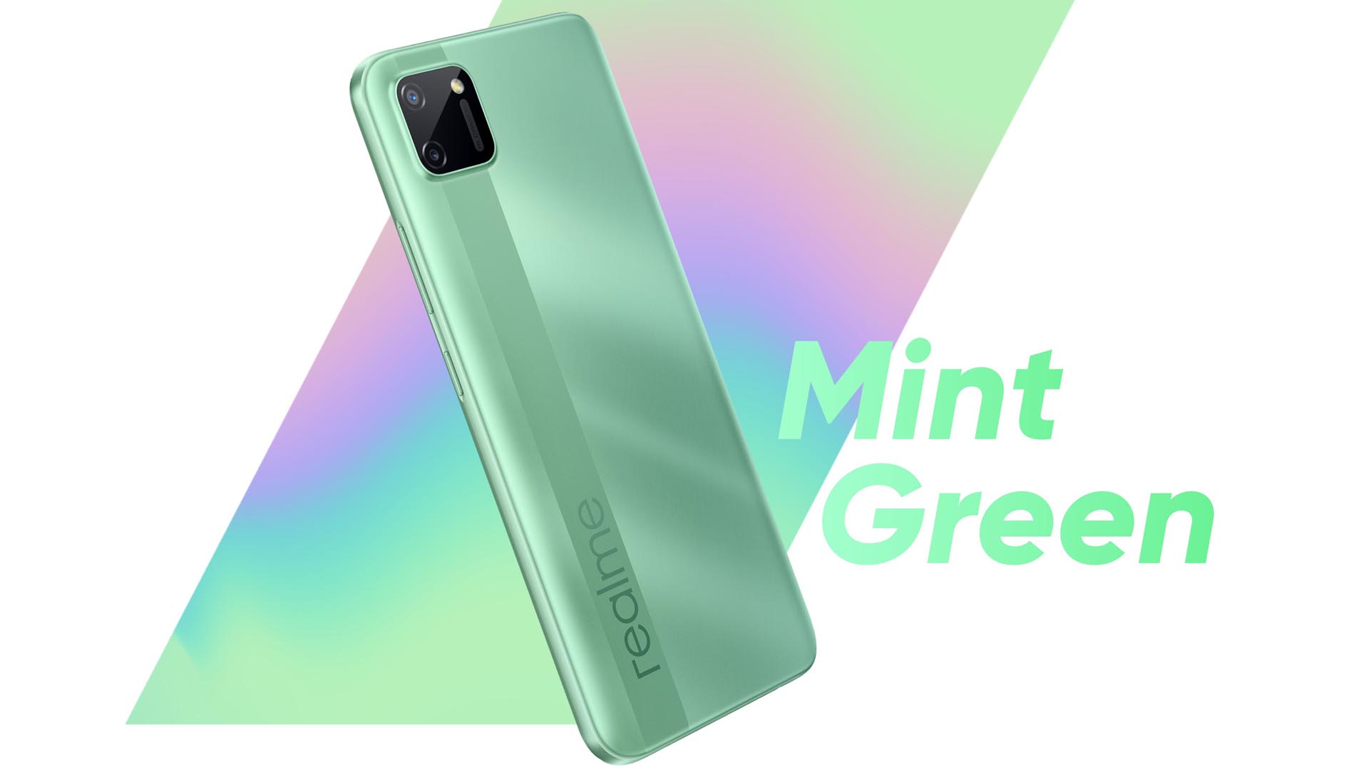 Realme C11 mint green