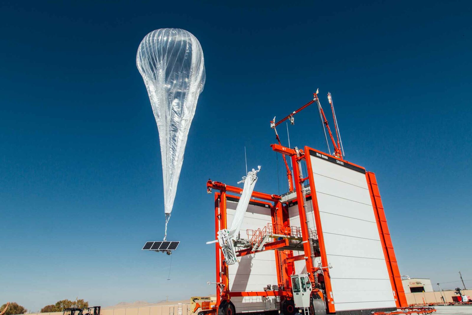 google's project loon launched in Kenya