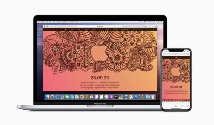 Apple India online store