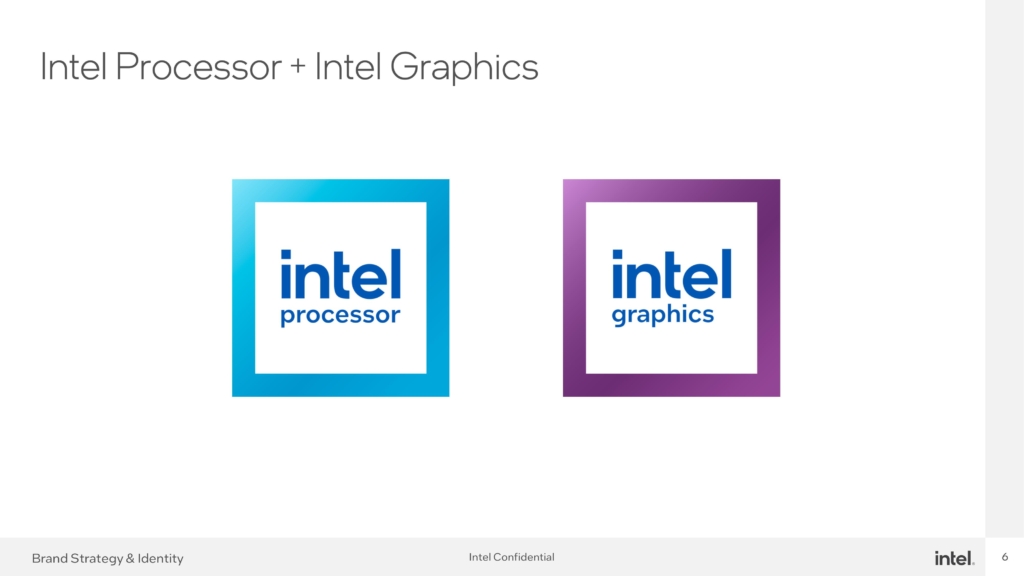 New Intel processor sticker/badge